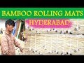 Rolling Mats For Balcony | Kiran Bamboo Rolling Mats Merchants in Hyderabad | Money Mantan TV