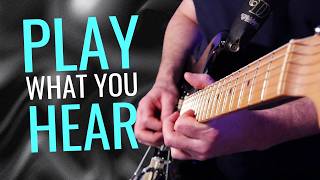 Use ONE Note to Start Playing What You Hear