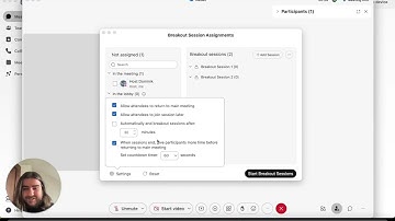 How To Create Breakout Rooms in Webex
