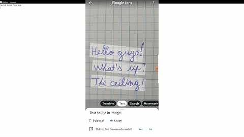 How To Convert Your Handwritten Notes To Text For Free Using Google LENS OCR App