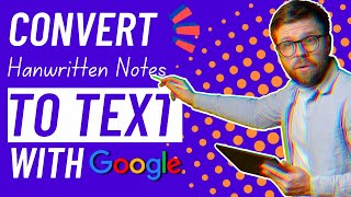 How To Convert Your Handwritten Notes To Text For Free Using Google LENS OCR App