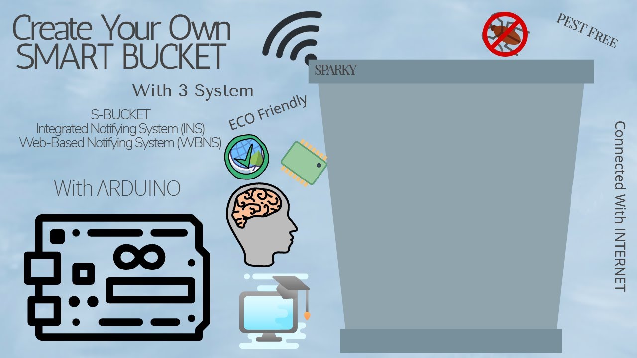 How to make a Smart-Bucket With detailed over-view, code and circuit ...