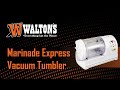 Marinade Express Vacuum Tumbler Pro | Rapid Flavor & Tenderness Boost!