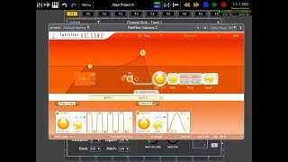 Auria PRO - Fabfilter VOLCANO 2 Demo for the iPad - Brilliant Effect