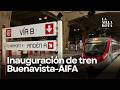 Sheinbaum inaugura Tren Suburbano al AIFA: ruta, estaciones y costo