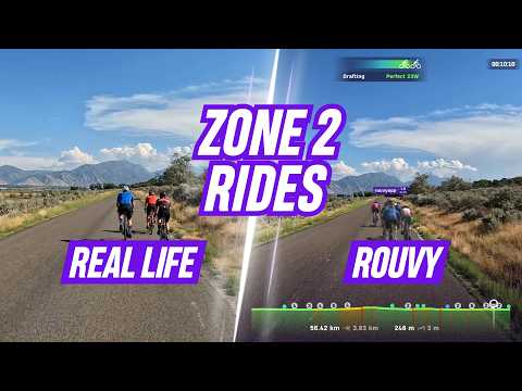 TOP 10 Routes for Zone 2 Training on ROUVY