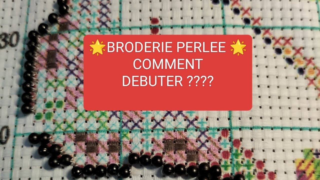 🌟je commence une nouvelle broderie perlée 🌟matériel,explications,tuto,je vous dit tout ❣️❣️❣️