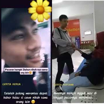 Viral! Ditinggal pacar untun merantau nangis tapi malah ditinggal menikah sama orang lain