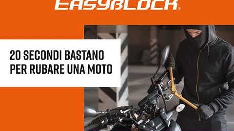 EasyBlock: il miglior antifurto per la tua moto