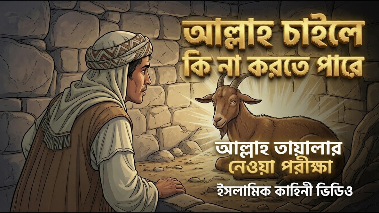 আল্লাহ চাইলে কি না করতে পারে /আল্লাহ তায়ালার নেওয়া পরীক্ষা ইসলামিক ভিডিও/#ইসলামিক #islamicstory