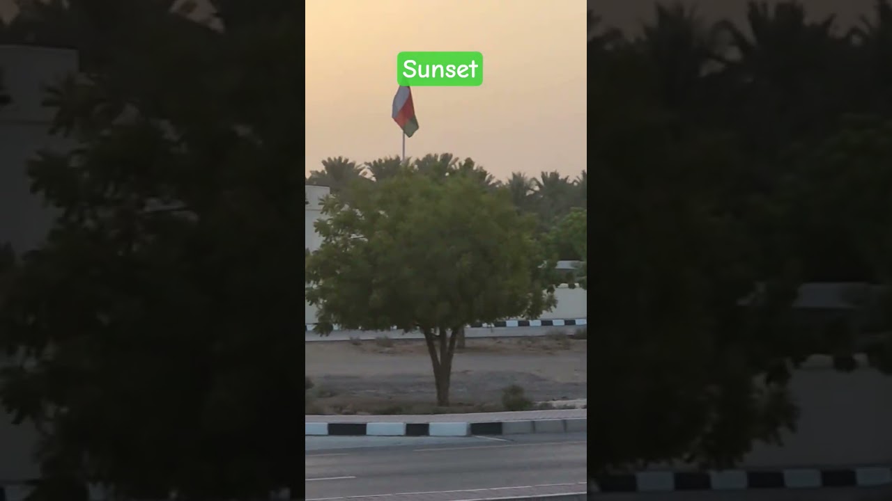 Sunset in Oman 🌅🇴🇲 