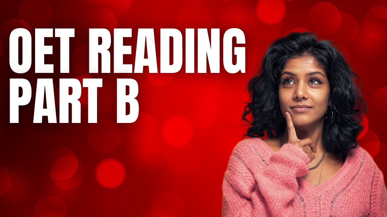 How OET Really Marks Reading Part B: Clinical Priority Filtering