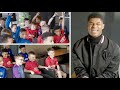 Marcus Rashford gets quizzed by a room full of football-mad kids!