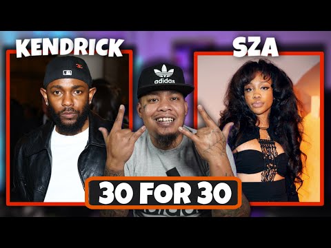 Lets Vibe Out! SZA ft. Kendrick Lamar - 30 for 30 REACTION