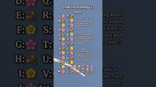 find your initials sign #initial #soulmates #crush #love #video
