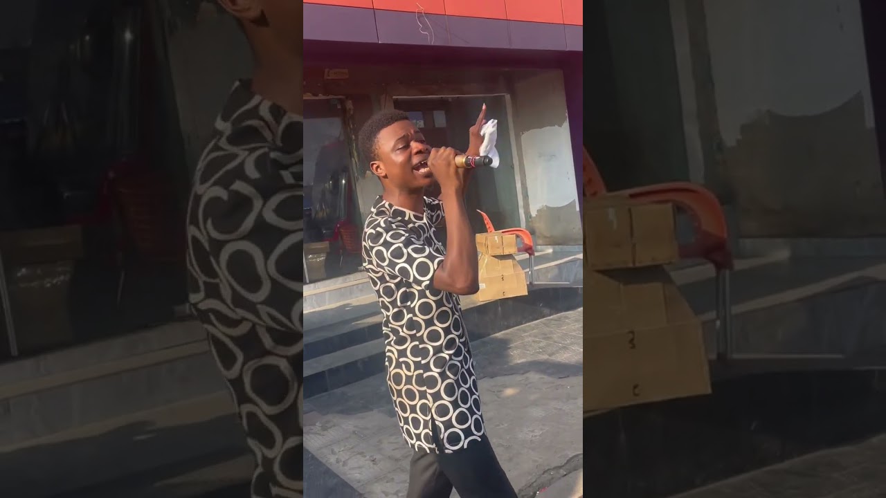 Jotta Sarfo Sings Nsamranee by Akua Serwaa Bonsu on the street of Accra