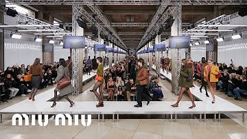 Miu Miu Fall/Winter 2023 Fashion Show Highlights