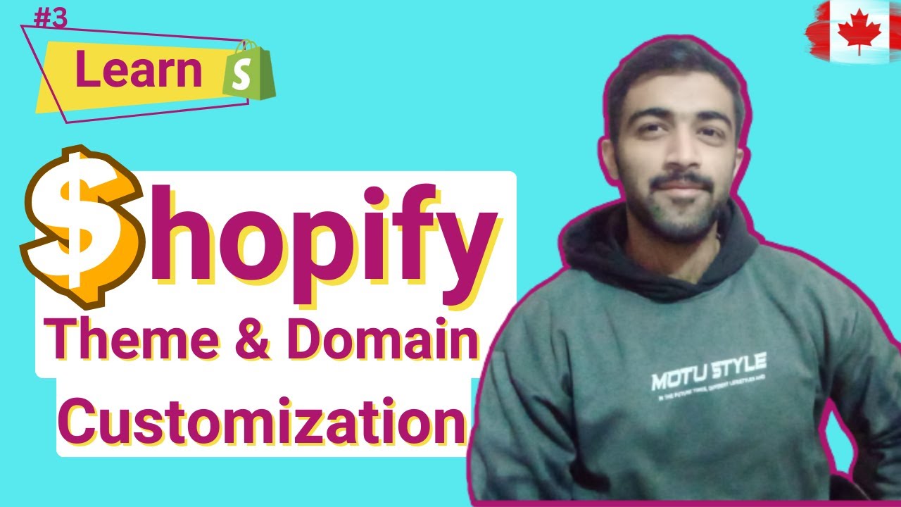 Shopify Theme Customization, Store Setting (Learn step by step) - YouTube