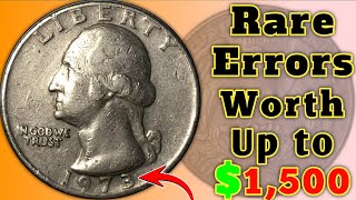 Rare 1973 Washington Quarter That Could Be in Your Pocket Change! - Rare Errors Worth Up to $1,500 Net Worth