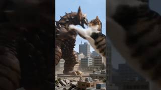 बिल्ली की फाइटिंग 🥰🤣 #funny #animation #cat #fighting #shortvideo #trending #ai #catsofig