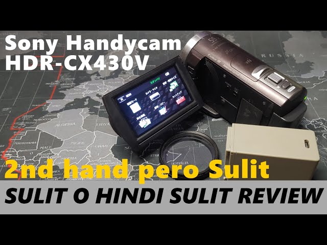 Sony HDビデオカメラ HDR-CX430V　バッテリー2個　ケース付 Sony HDビデオカメラ HDR-CX430V バッテリー2個 ケース付 Sony HD