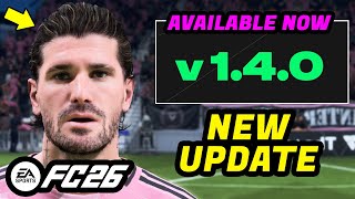 EA FC 26 NEWS | NEW Title Update - Additions, Real Faces \u0026 Fixes ✅