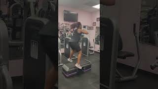Stepper Jump Squats