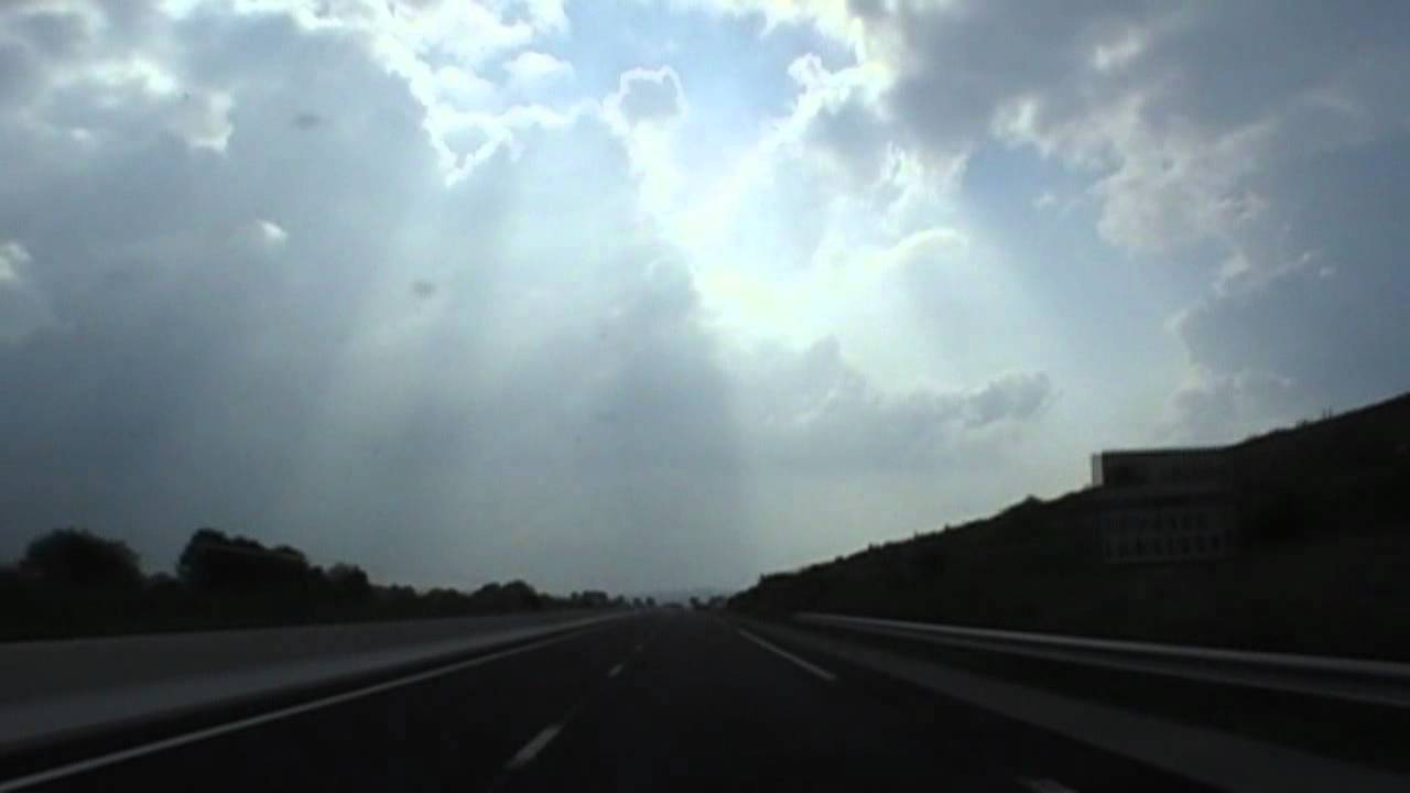 Driving Along The N164 Between Mûr-de-Bretagne & Rostrenen, Brittany, France 29th April 2011