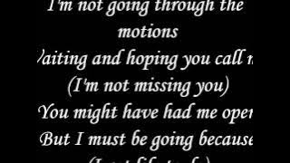 STACIE ORRICO - i'm not missing you (Lyrics)