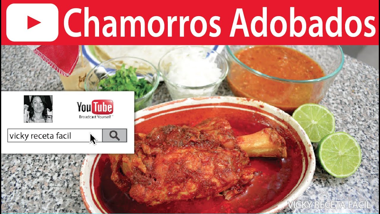 CHAMORROS DE PUERCO ADOBADOS | #VickyRecetaFacil | VICKY RECETA FACIL