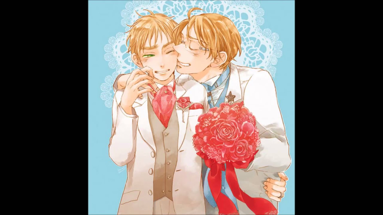 Hetalia - America x England (YAOI)