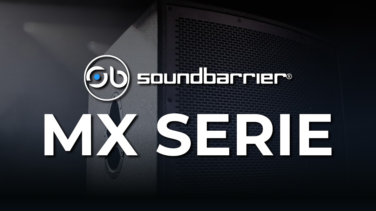 Subwoofers MX118DSUB y MX218DSUB | Soundbarrier | Potencia y Control Profesional