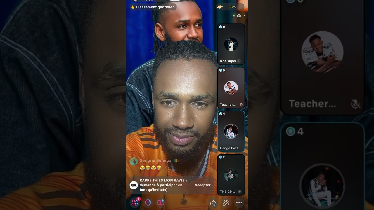 L’ange était notre invité hier : si beatz boombap lay binder smay son … Boy yi nio dax rap grand yi