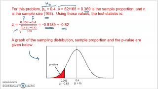 Proportion Test Water Quality