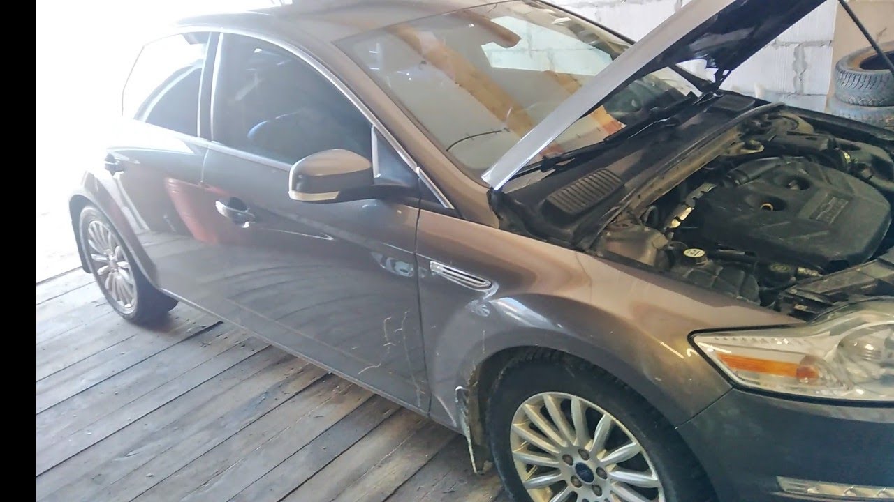 Промывка форсунок, мондео 4 2.0 экобуст 200л.с. - YouTube