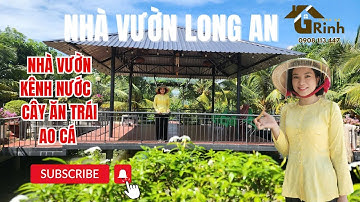 Nhà vườn ngay đường Hồ Chí Minh| Nhà vườn Long An 1760 m2| Nhà vườn ao cá giá rẻ