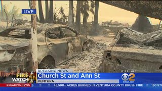 Ventura Apartment Building Destroyed By Thomas Fire