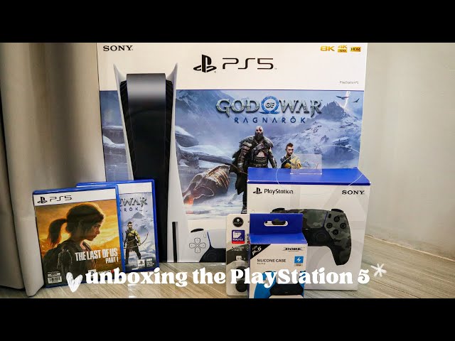 Sony PS5 Unboxing, Accessories & Gameplay 