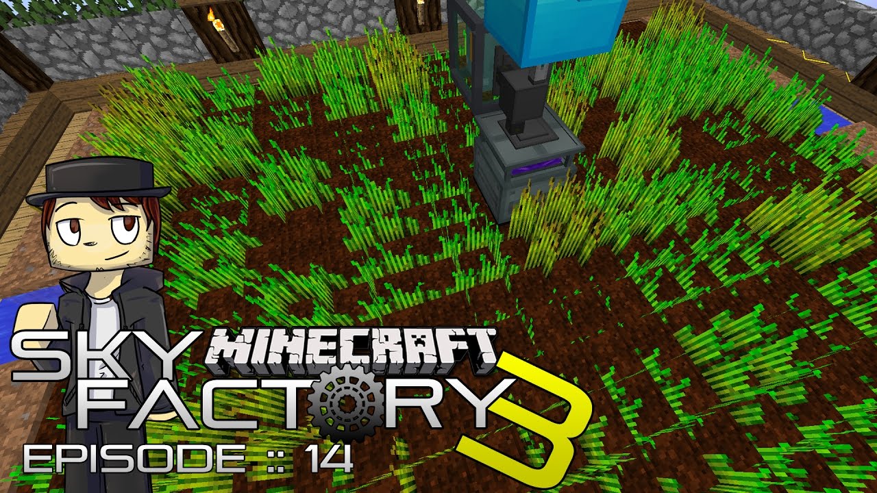 SKY FACTORY 3 ENDER IO FARMING! Episode 14 (MINECRAFT MODDED