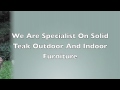 Indonesia teak garden furniture and indoor furniture manufacturer