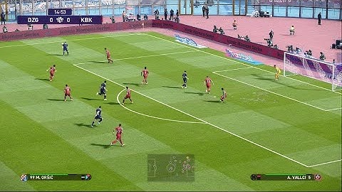 GNK Dinamo Zagreb vs FC Kryvbas Kryvyi Rih (19/07/2025) Club Friendly Games PES 2021
