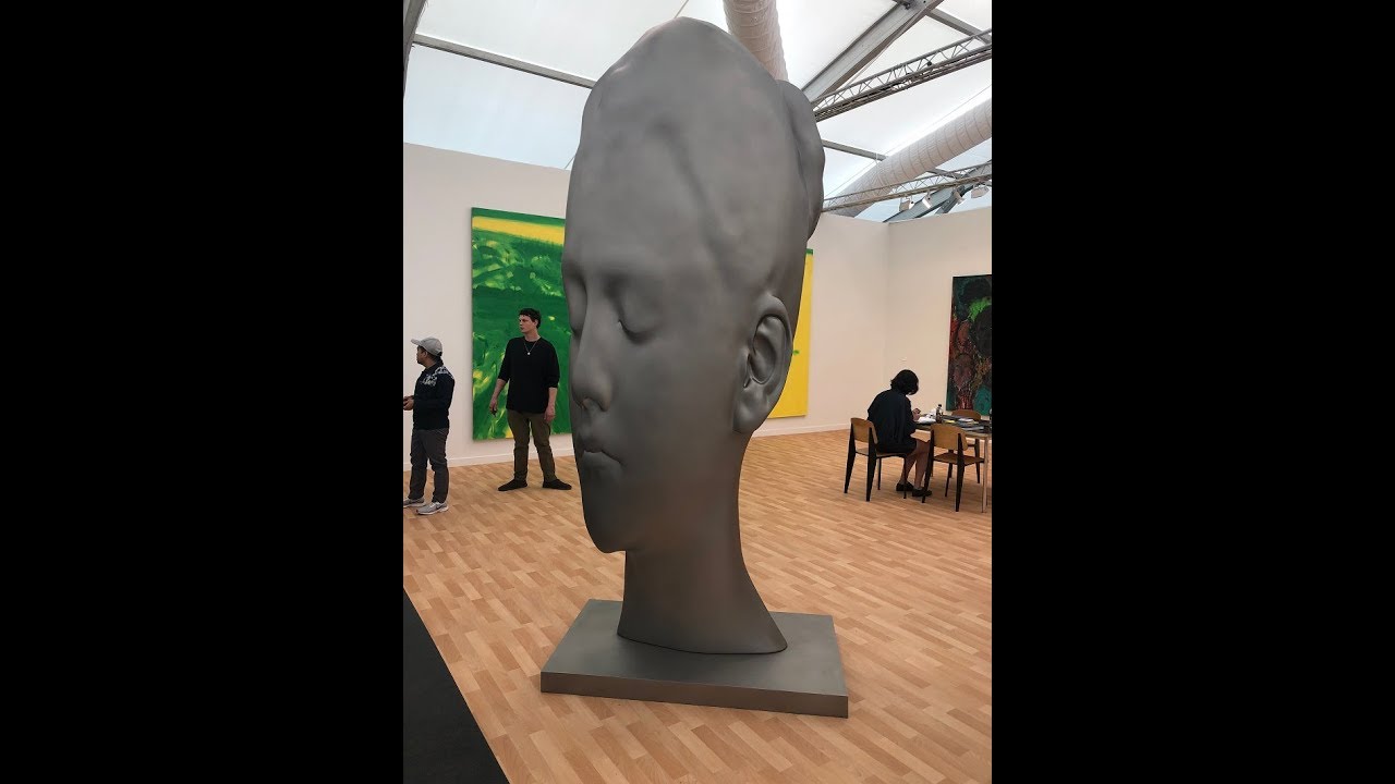 Jaume Plensa Carlota at Frieze Art Fair 2019 YouTube