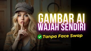 Create AI Photos With Your Own Face, NO FACE SWAP, FREE!!