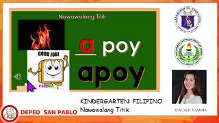 kindergarten -  filipino  - nawawalang titik screenshot 3
