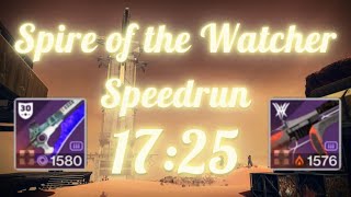 Destiny 2 - Spire of the Watcher in less than 18 Minutes! (17:25)