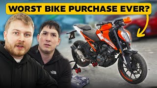 FIXING EVERYTHING WRONG WITH MY CRASHED MOTORBIKE!