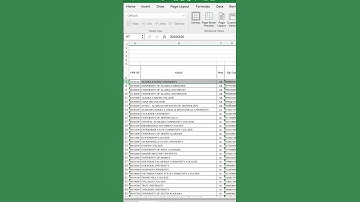 How to Freeze Panes in Excel #excel #shorts