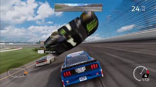 NASCAR Heat 5 Online Crashes #5