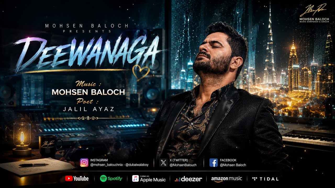 Balochi Song - Deewanaga - Mohsen Baloch | Balochi Ai Song 2026