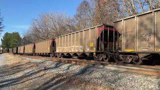 CSX Empty Coal Train 231 Cars 7 of 9